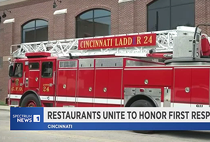 Restaurants Unite to Honor First Responders